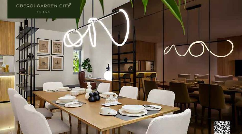 Oberoi-Garden-City-Dianing-Area